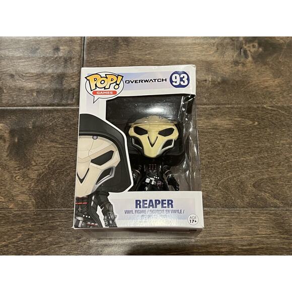Funko Pop! Reaper #93 Overwatch Games Vinyl Figure NEW - Picture 2 of 8
